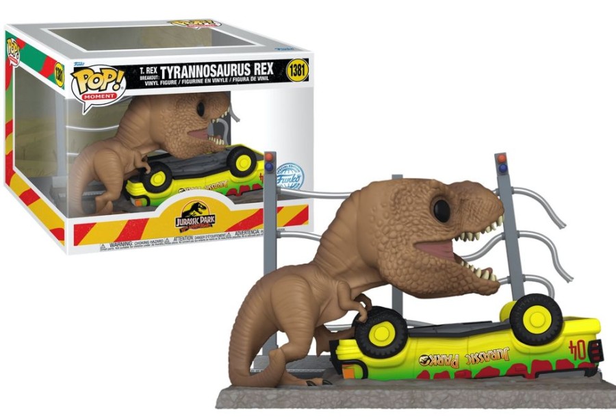 Funko | Jurassic Park - Pop Moments N° 1381 - L'Evasion Du T-Rex (T-Rex)