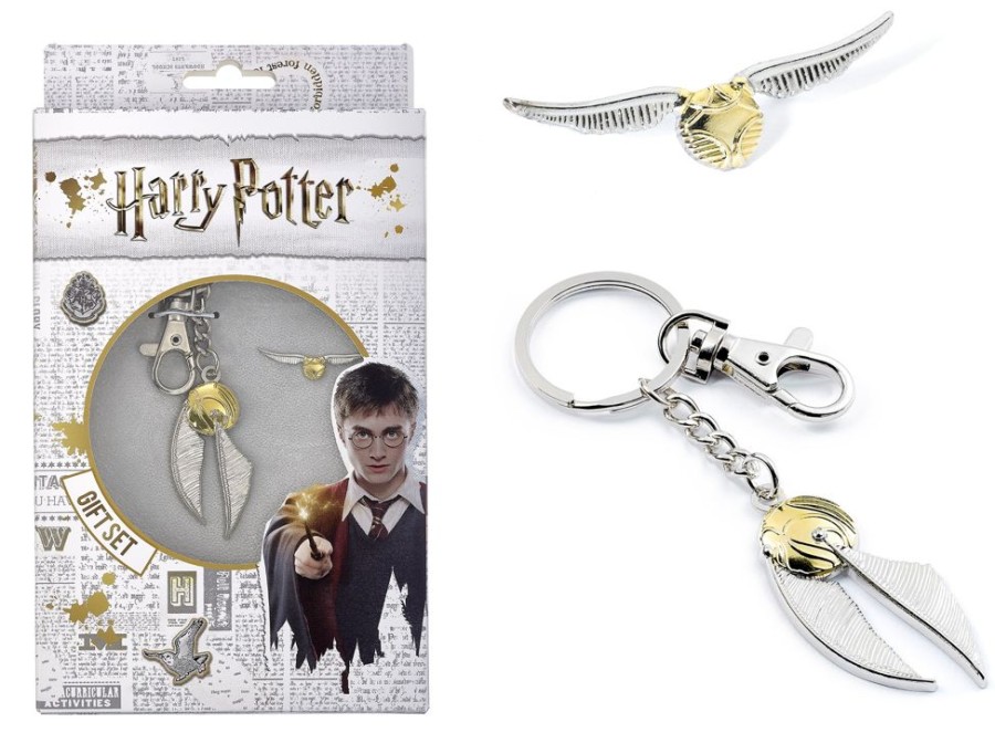 Carat | Harry Potter - Vif D'Or - Porte-Cles Et Pin'S