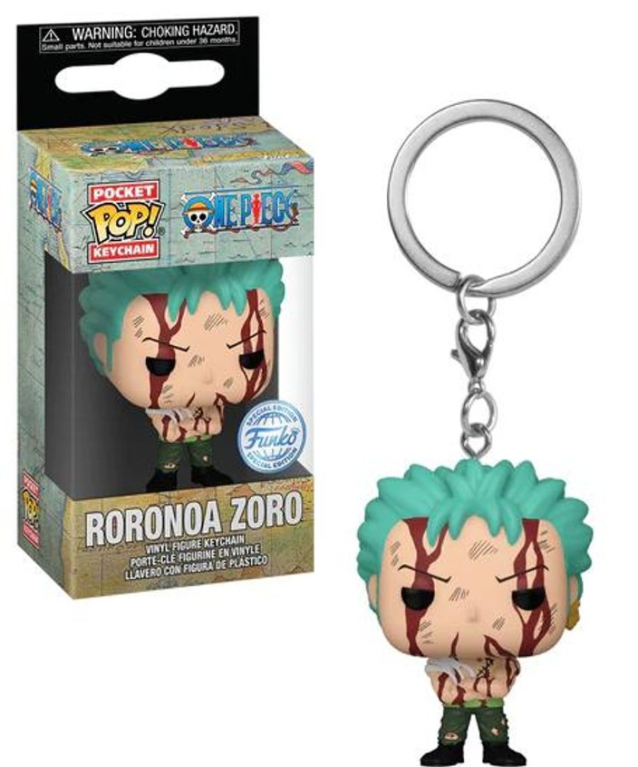 Funko | One Piece - Pocket Pop Keychains - Zoro "Nothing Happened"