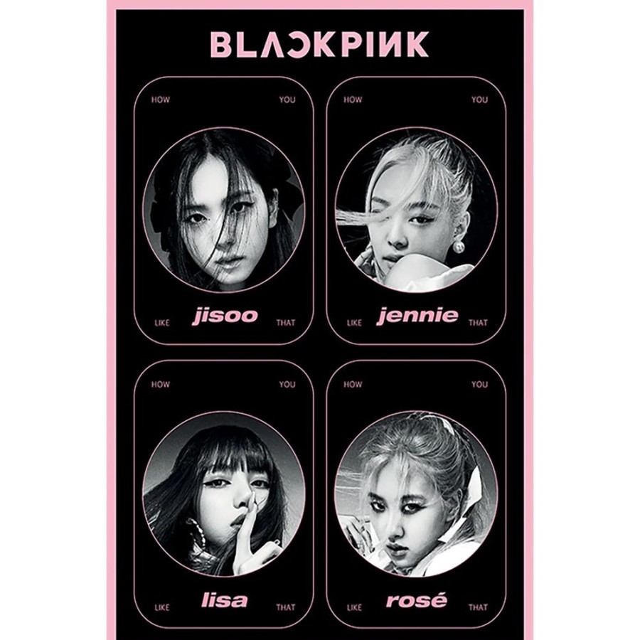 Pyramid | Black Pink - How You Like That - Poster 61 X 91Cm