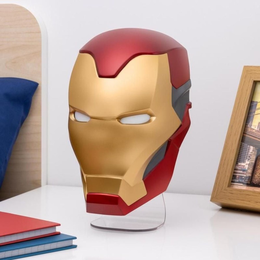 Paladone | Marvel - Masque Iron Man - Lampe 22Cm