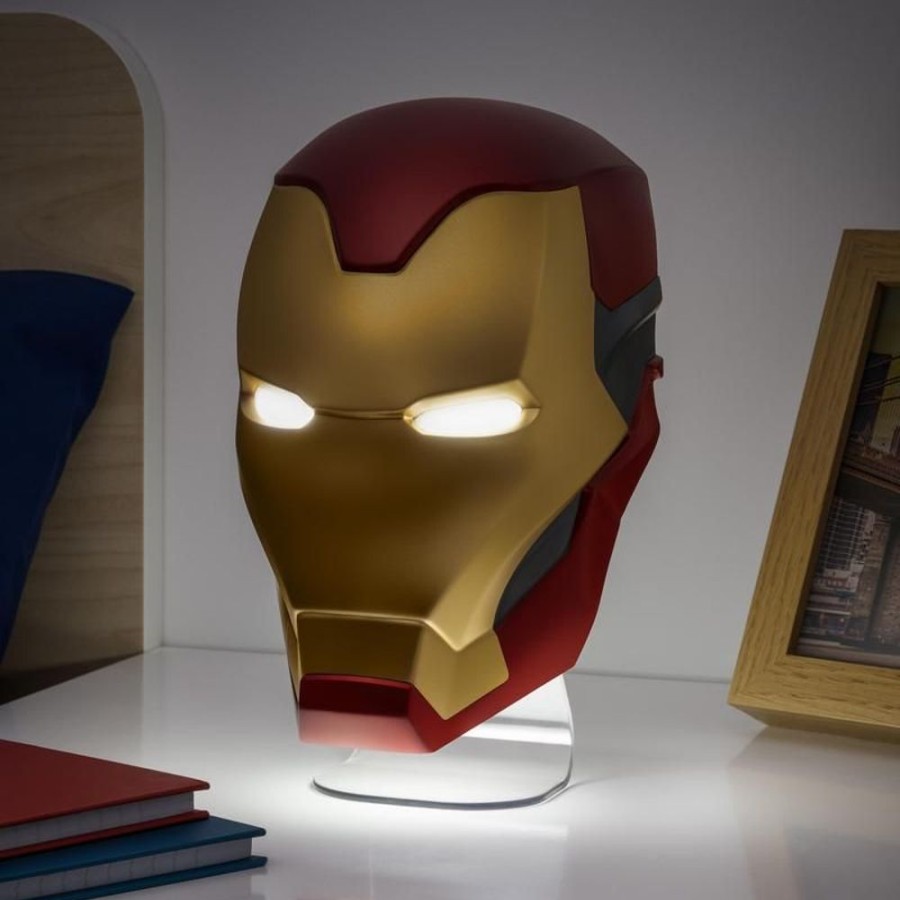 Paladone | Marvel - Masque Iron Man - Lampe 22Cm